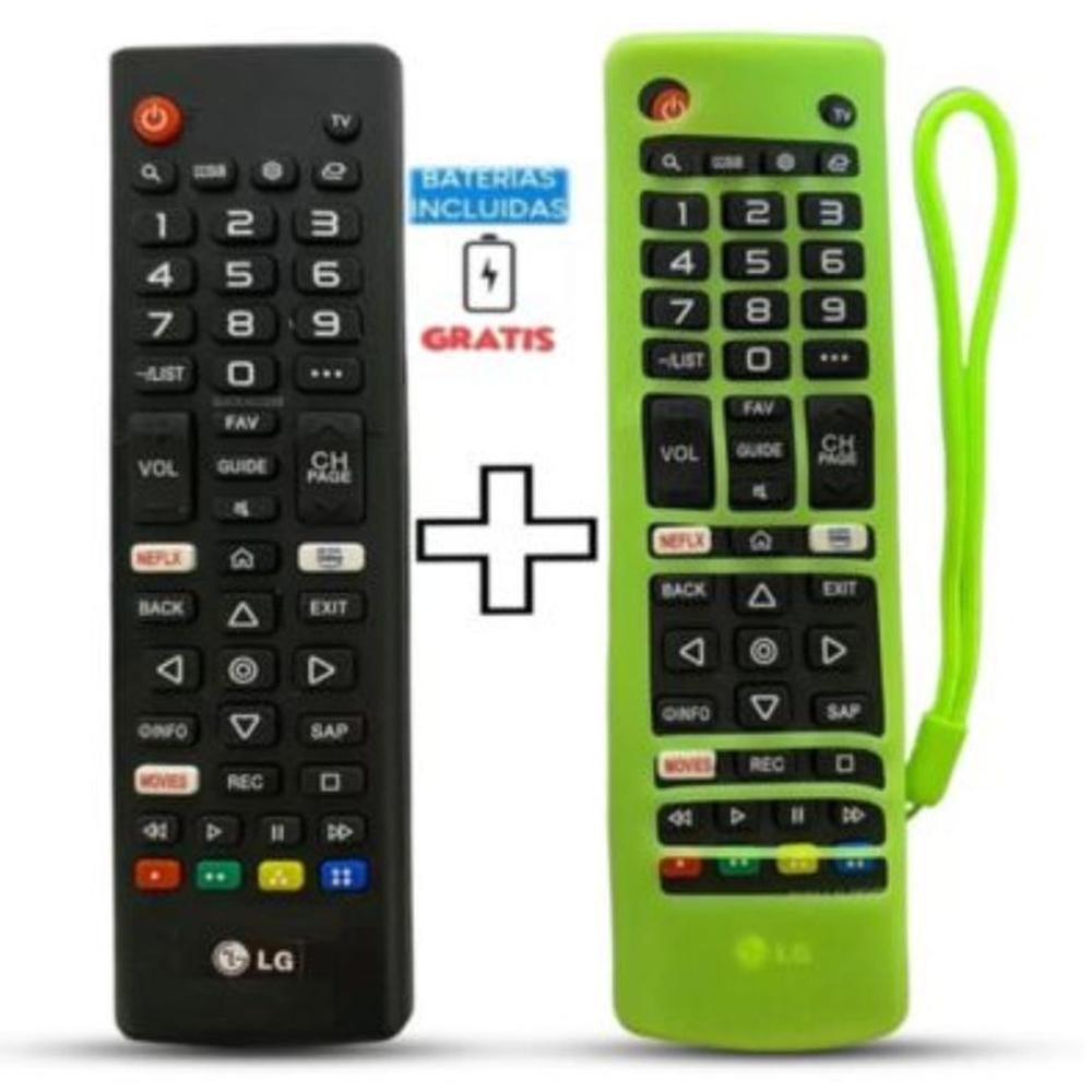 Control Remoto Para tv lg Smart 4k Modo futbol Funda Verde