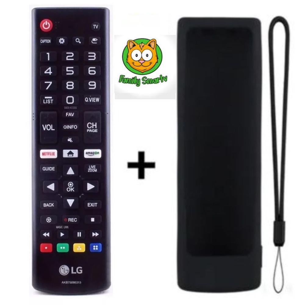 Control Remoto para Lg Smart tv Funda de SIlicona Color Negro