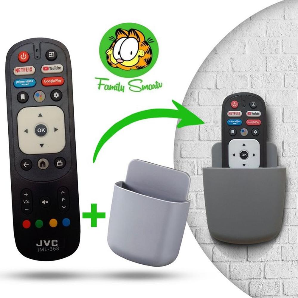 Control Remoto para Jvc Smart Tv RM-C3287 +Soporte Multifuncional