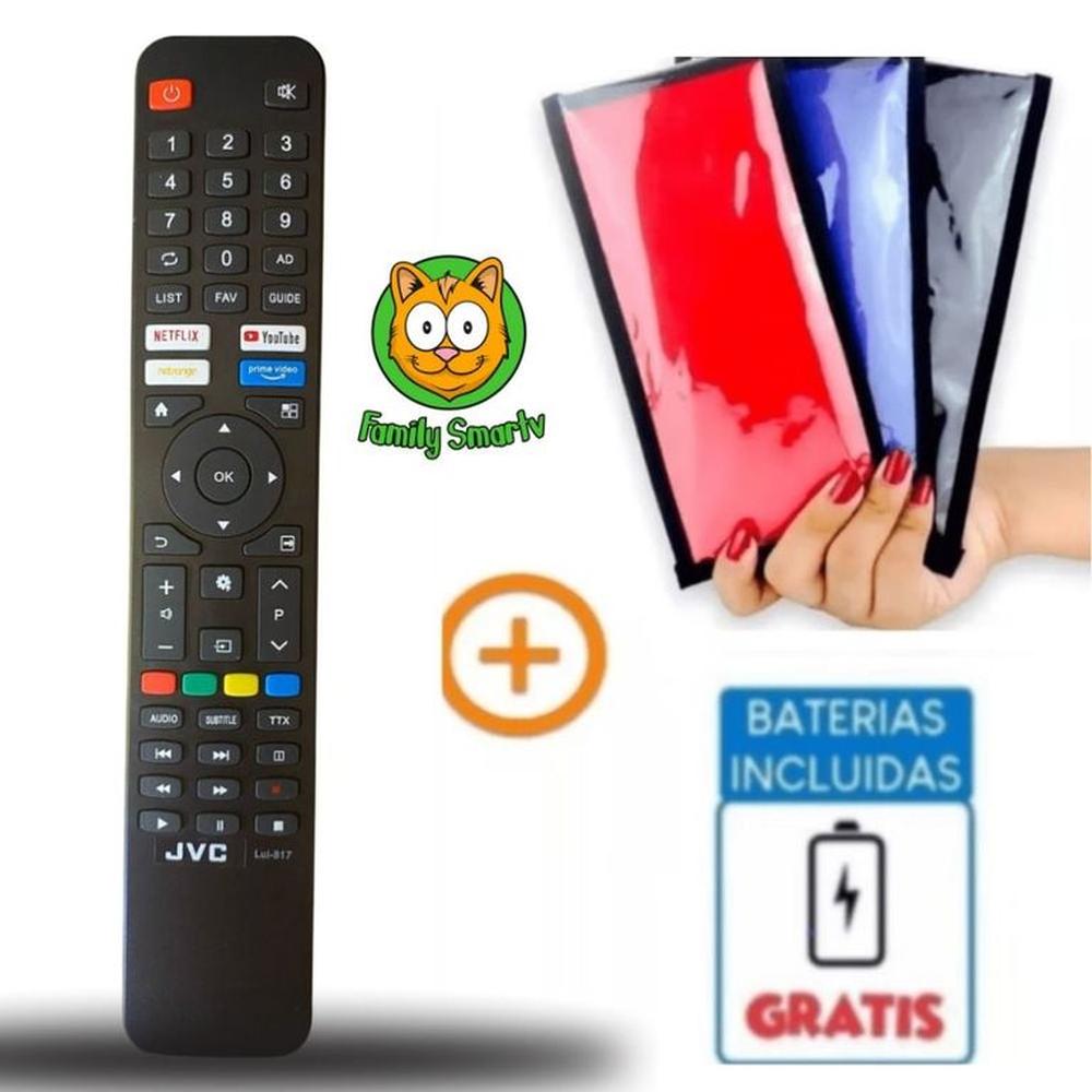 Control Remoto para Jvc Smart Modelo Nuevo + Funda