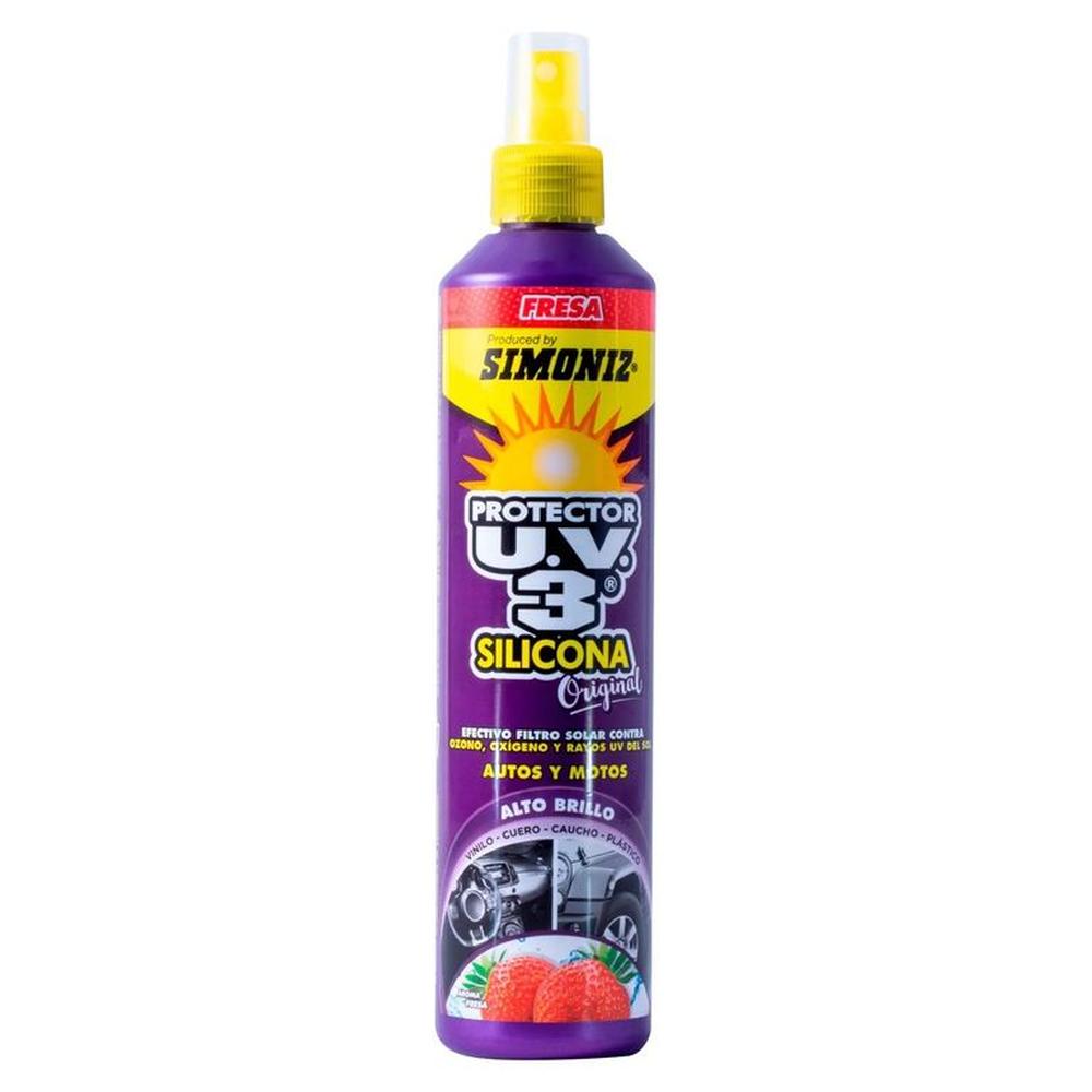 Silicona Simoniz UV3 liquida Fresa 300ml