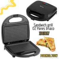 Sandwichera grill 02 Panes Imaco - ISG1057