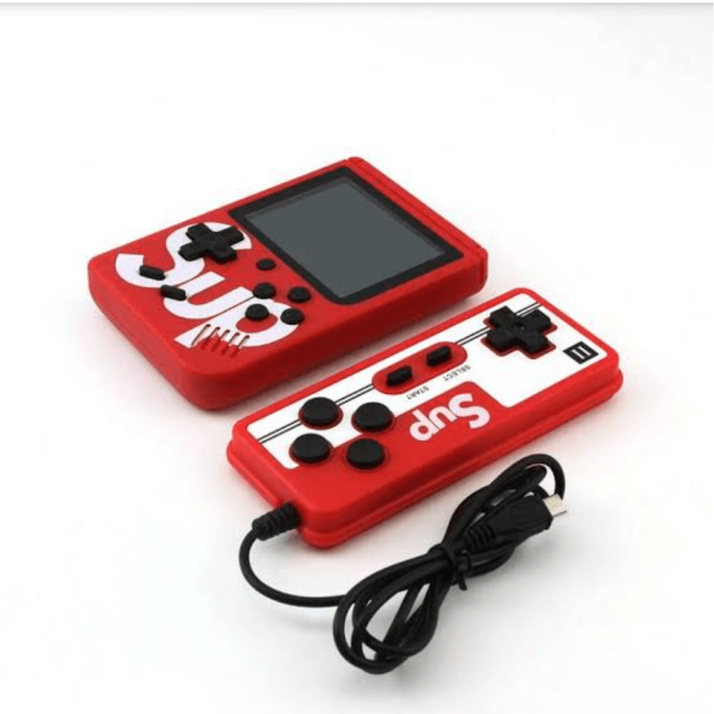 Mini Consola Retro Sup Con 400 Juegos Incorporados Roja - Por El Cómodo  Tamaño, Puede Llevarlo A Todas Partes Ocupando Muy Poco Espacio.