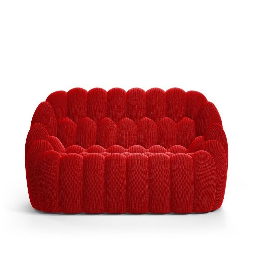 SALA SOFA LORENA ROJO