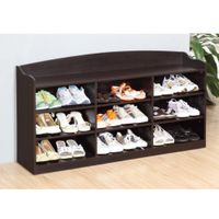 Zapatera Moderna Vintage León Wengue 120 cm R&R MUEBLES