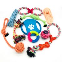 Pack De 10 Juguetes De Cuerda Resistentes Para Perros
