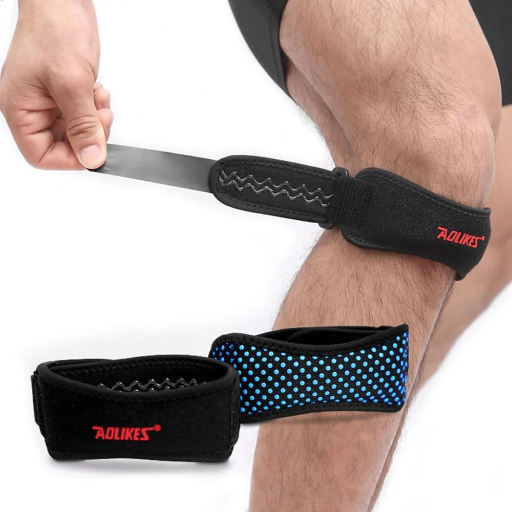 Menisqueras Deportivas AOLIKES A-7920 Ajustables Negro