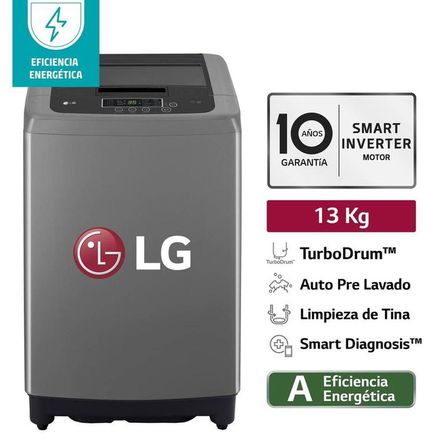 Lavadora LG de 13 kg carga superior WT13BPBK Lavadora LG de 13 kg carga superior WT13BPBK