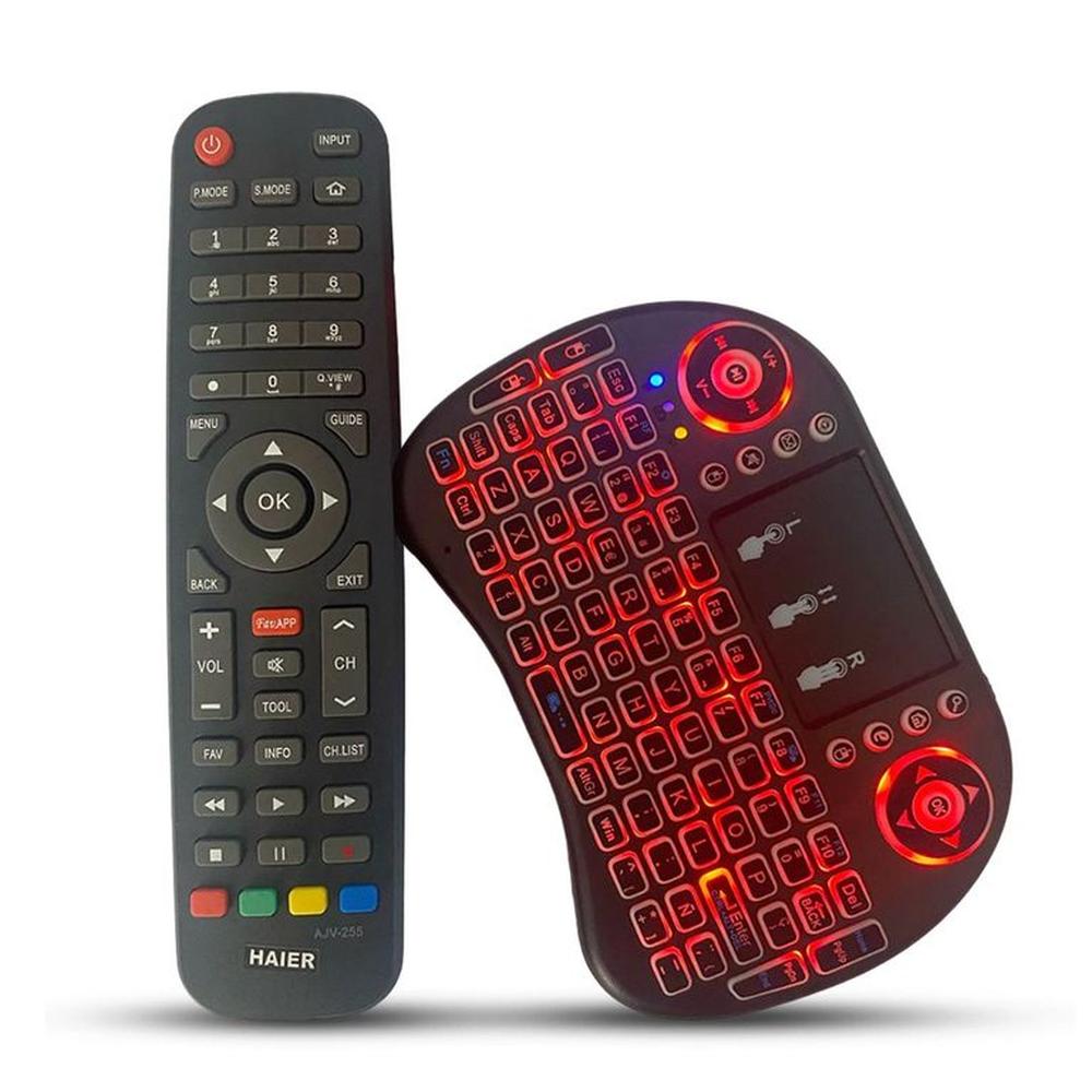 Control Remoto Para Tv Smart Haier + Teclado inalámbrico