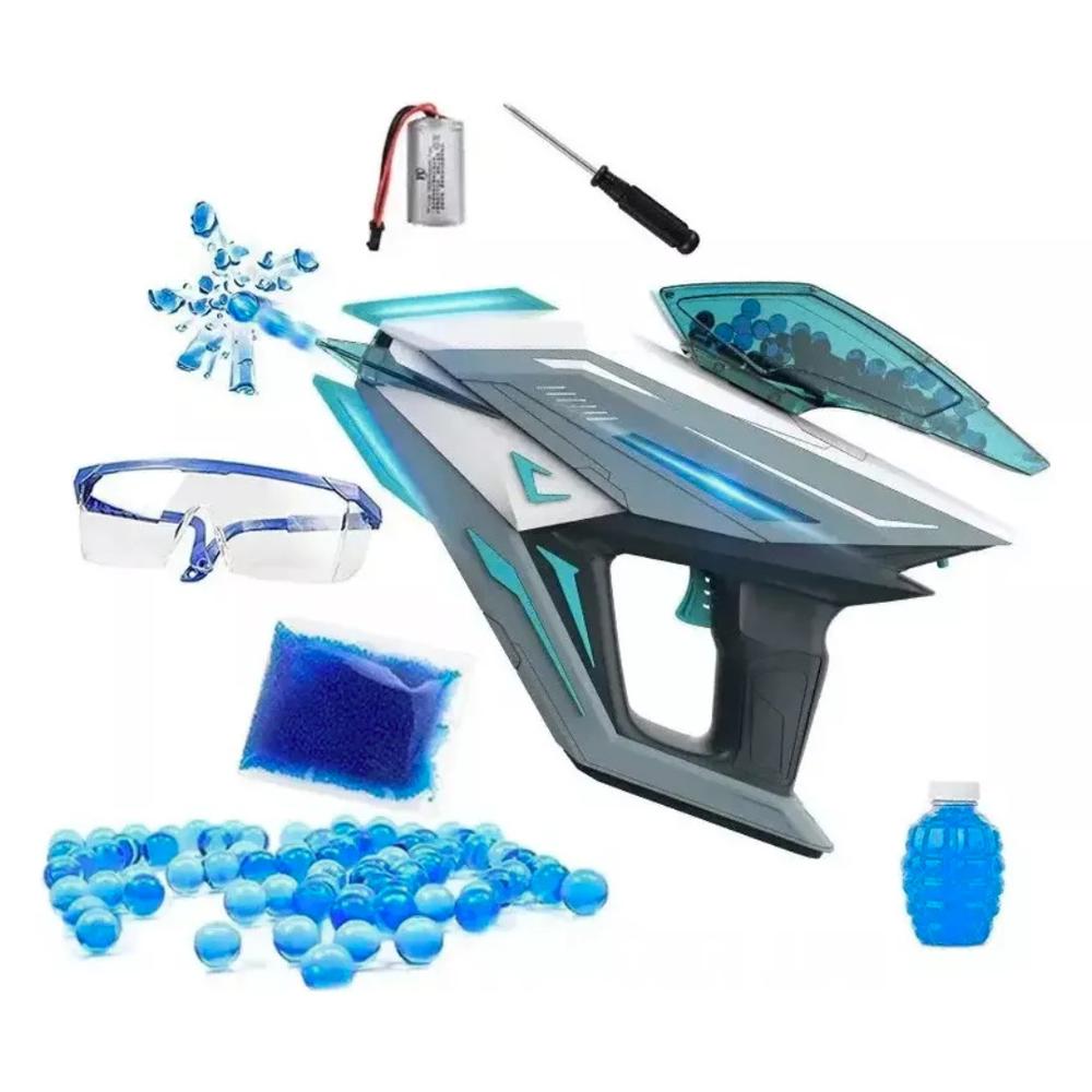 Pistola de Agua Futurista Lanzador de Balines de Hidrogel