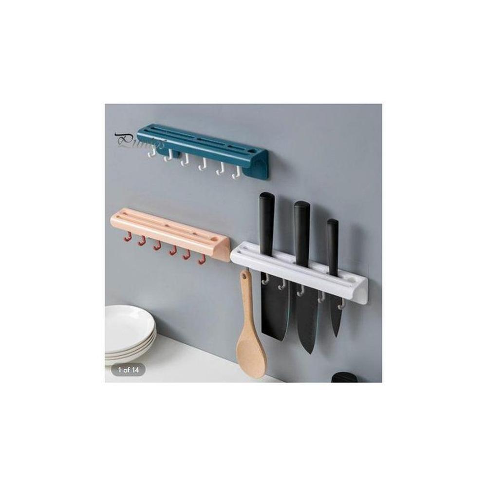 Organizador de cocina porta cuchillos cucharones
