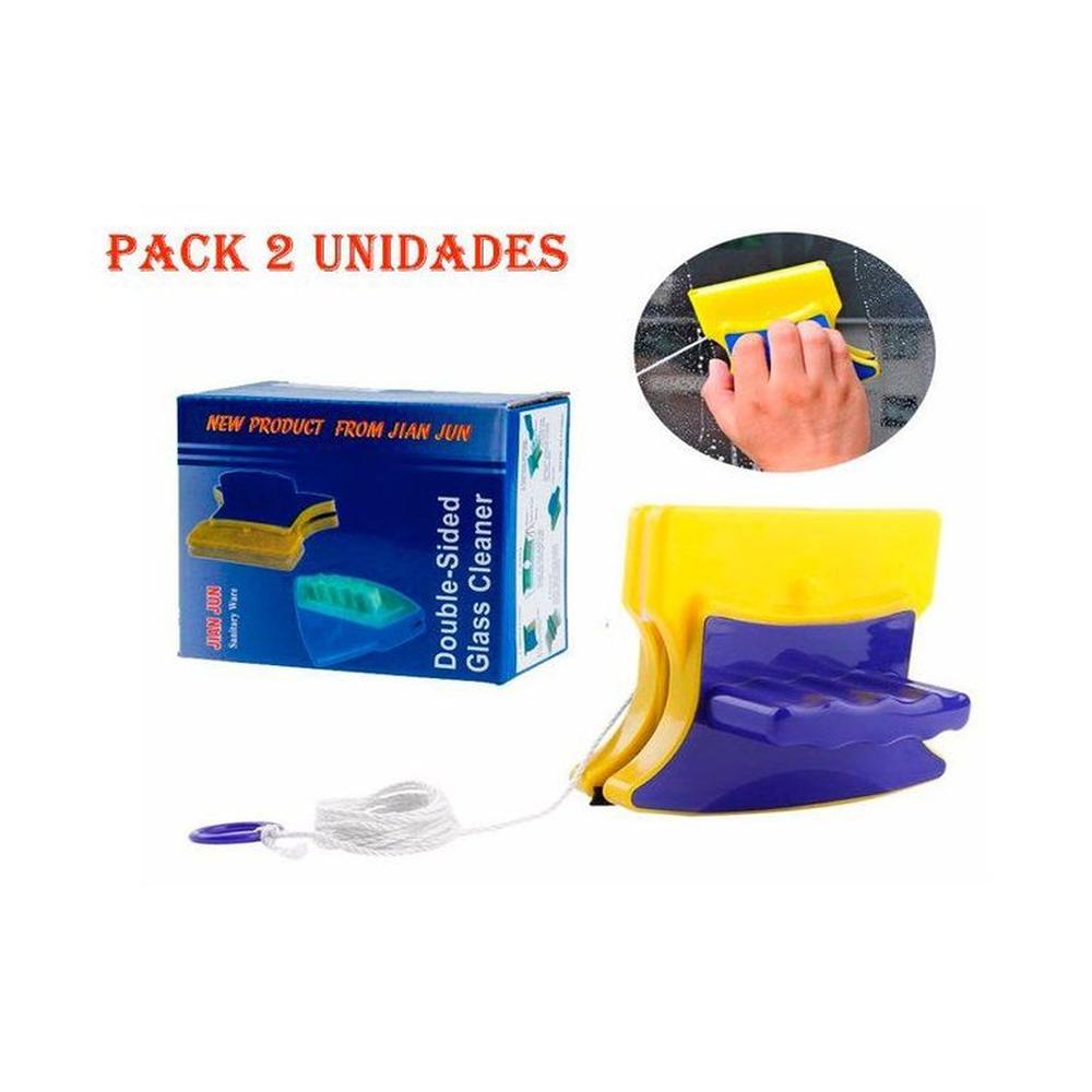 Limpiavidrio magnetico - packx2