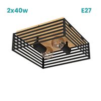 Lamp De Techo Cidraz 2x40w
