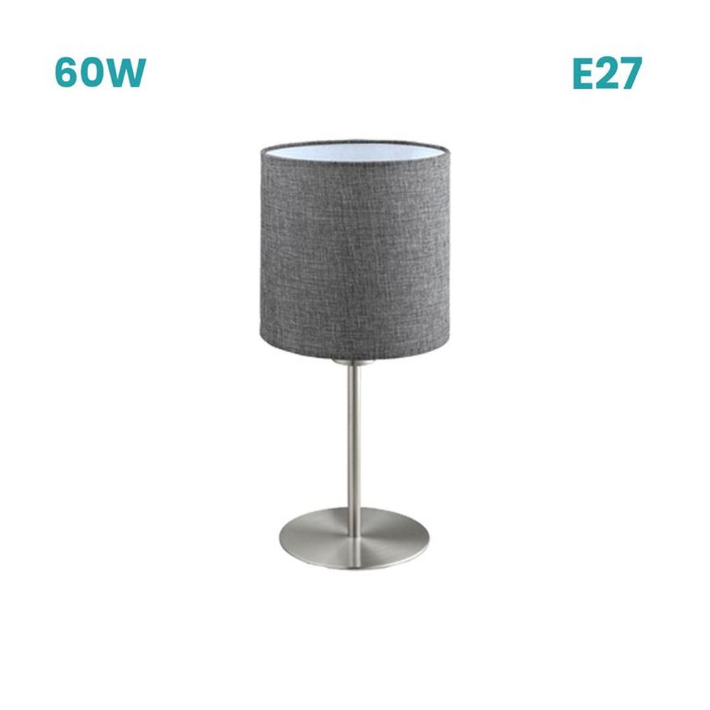 Lamp Mesa Pasteri 60w Gris