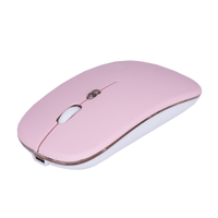 Mouse Inalámbrico Somostel GM 23 ABS Rosa de 8.00x3.00x9.00 cm