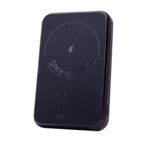 Power Bank Magnético Carga Rápida 10000mAh Negro