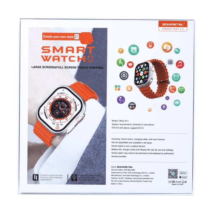 Somostel CaracterÃsticas T500 Smartwatch Smartwatch T500 1009