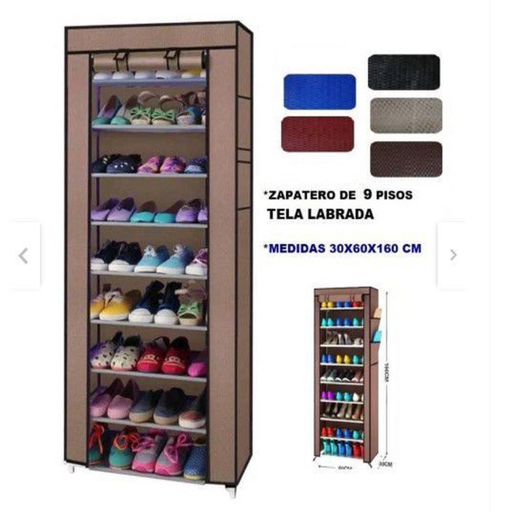 Organizador de zapatos de 9 niveles zapatera elegante