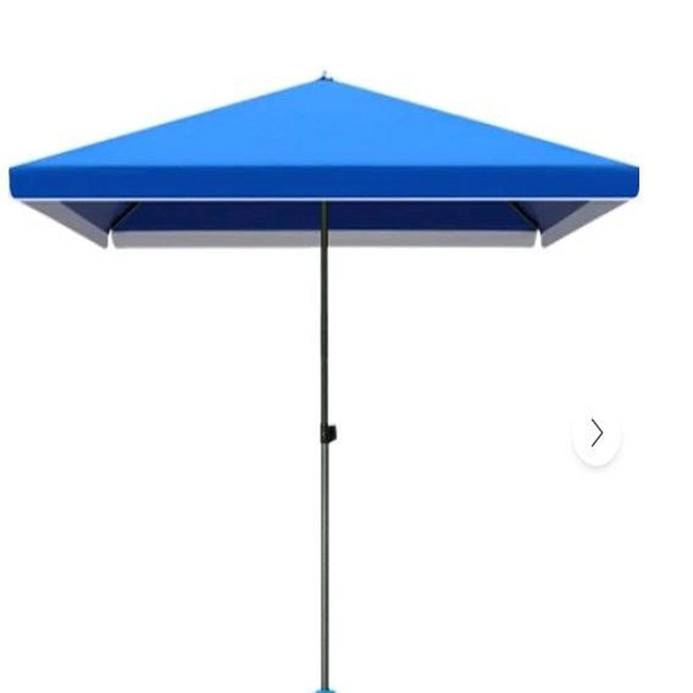 Sombrilla Jardín Bar Cuadrada 2x2 Uv50+ Base Premium