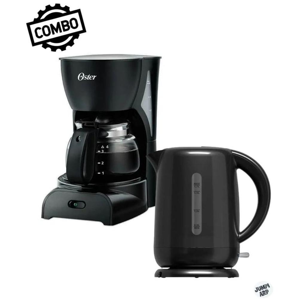 COMBO OSTER CAFETERA BVSTDCDR5B Y HERVIDORBVSTKT3101