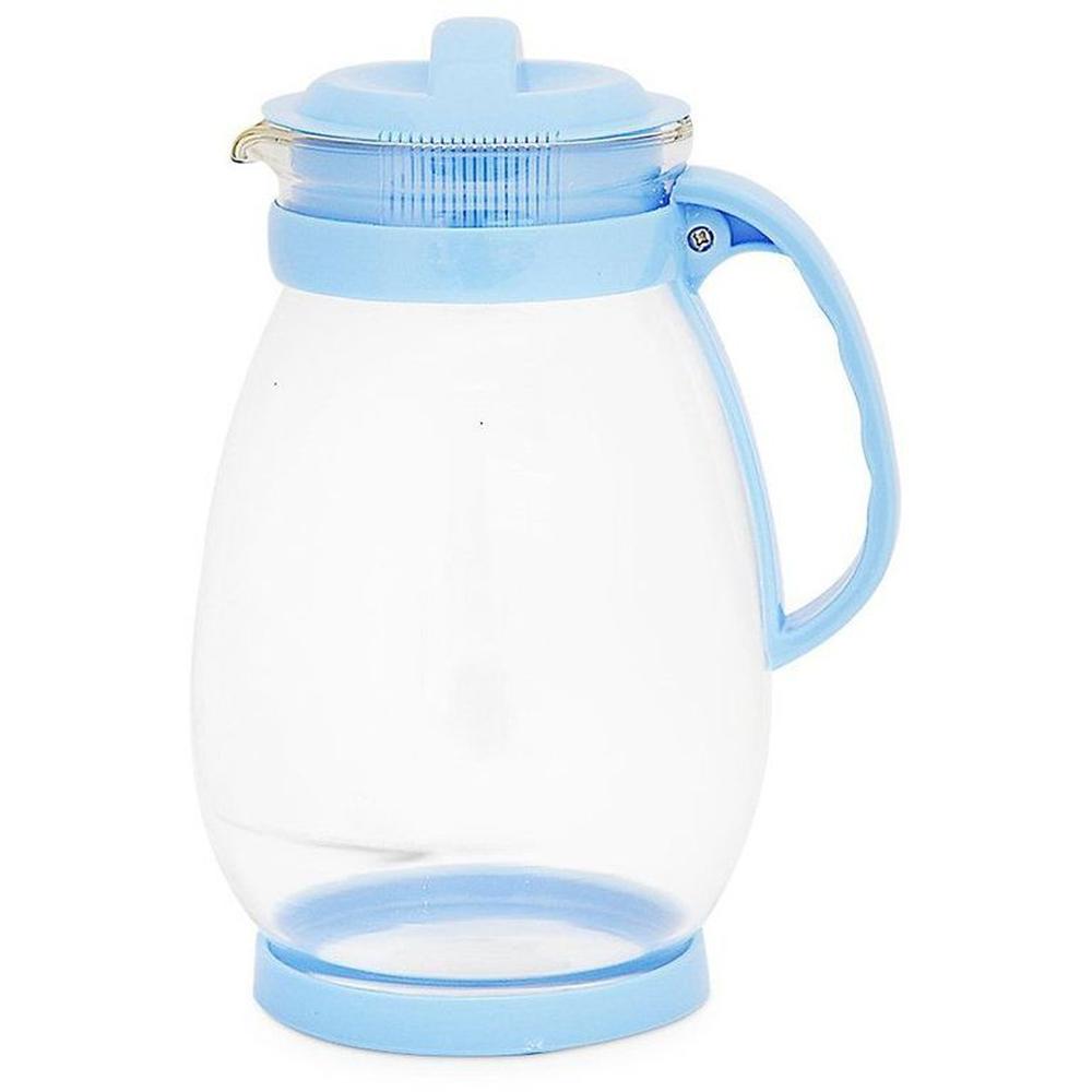 Jarra con tapa agua caliente vidrio 1.8 litros