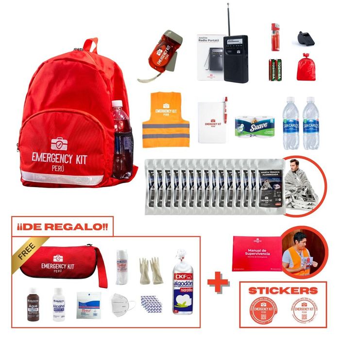 Emergencia Y Una Mochila Kit QuÃ© Lleva La Mochila De Emergencia