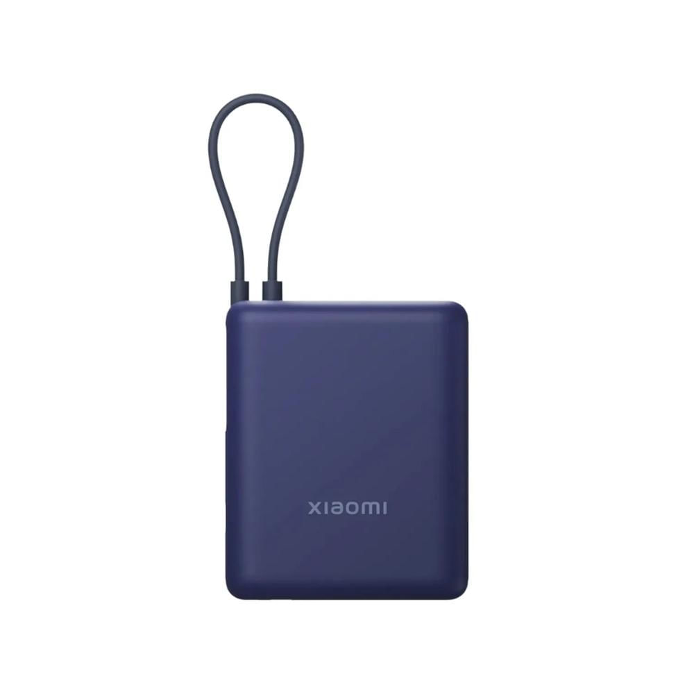 Power Bank Xiaomi 33w Azul 10000mah Carga Rápida Cable Integrado