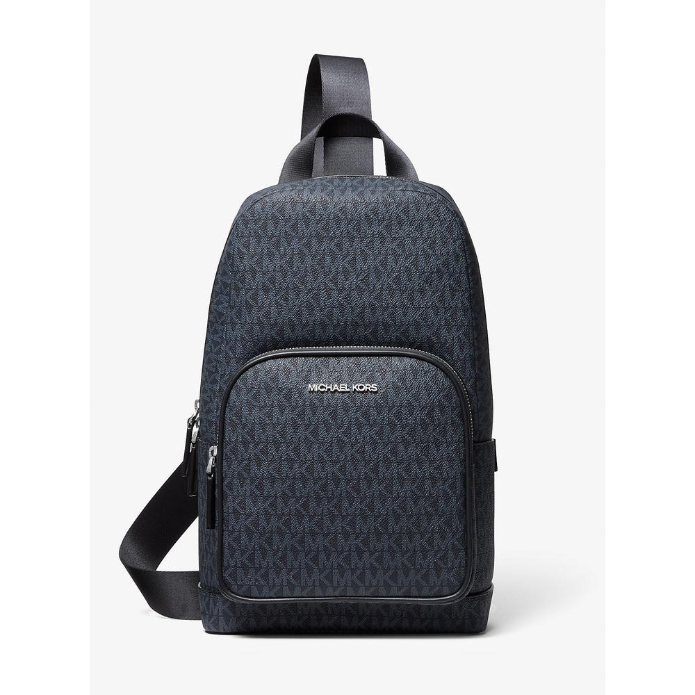 Michael Kors Mochila bandolera con logotipo de Cooper | Admiral/Plblue