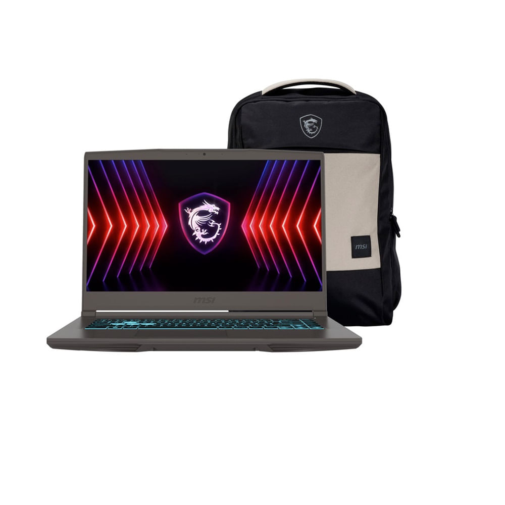 Notebook MSI THIN 15 B13UC 15.6 Pulgadas FHD IPS Core i7 13620H 4.9GHz 16GB DDR4 RTX 3050