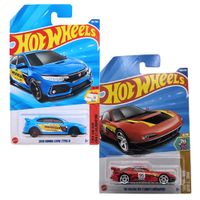 Hot Wheels 2-pack Mazda RX7 + Honda Civic Type D Escala 1/64