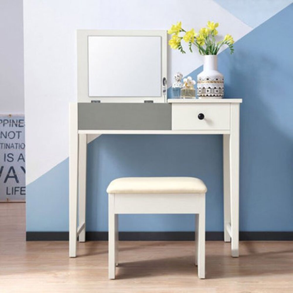 Tocador Vintage Moderno Salan 1 Cajón 1 Puerta R&R MUEBLES