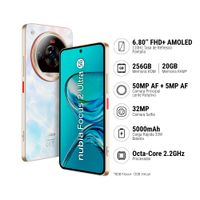 Smartphone ZTE Nubia Focus 2 Ultra 8GB+256GB Blanco