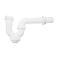 Trampa P de polipropileno 1 1/4"" - 1 1/2"" con conector solución Metusa