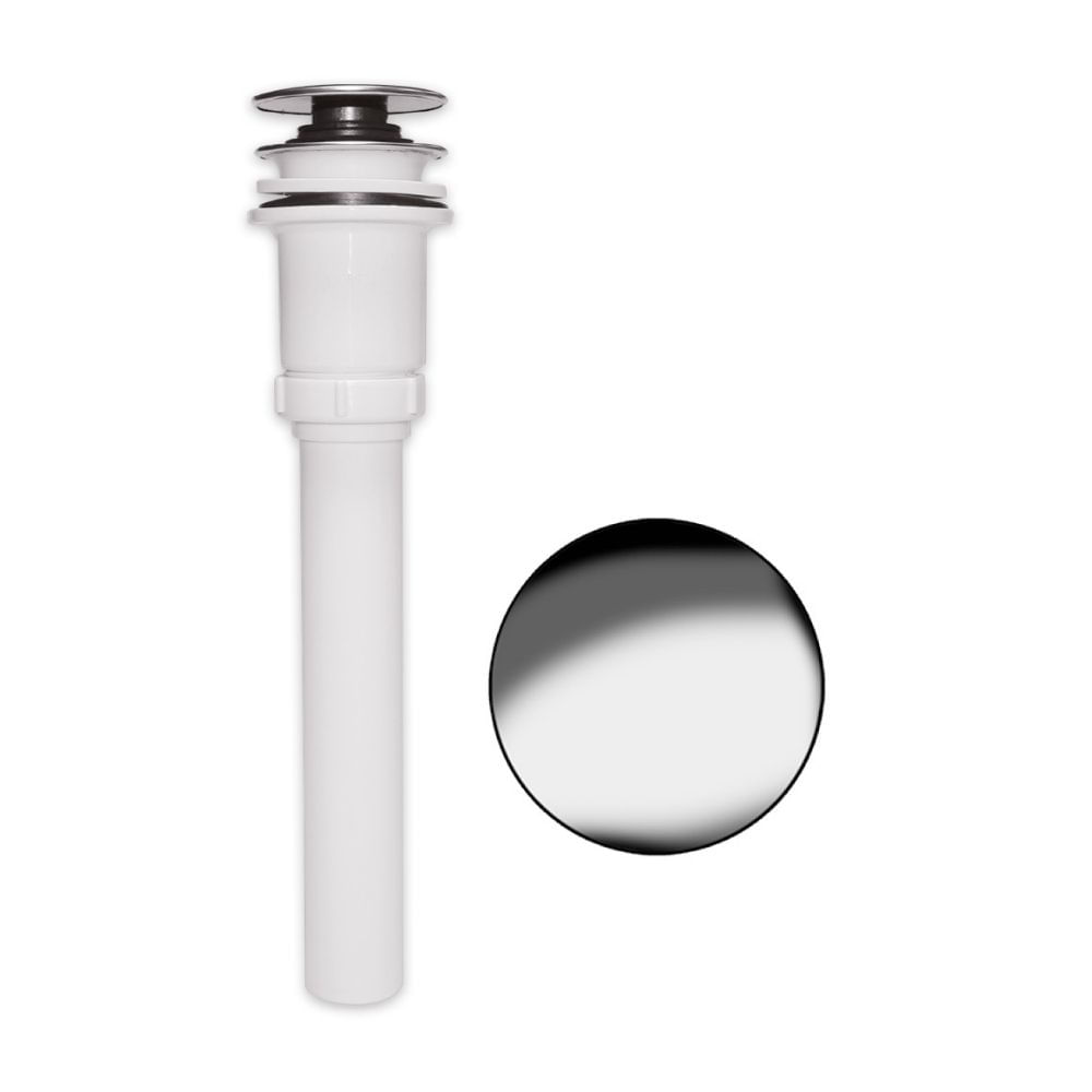 Desagüe Metusa Plástico Push 1 1/4 X 11 Blanco con o sin Rebose