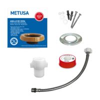 Juego de Accesorios para Instalación de Inodoro Metusa Modelo Básico