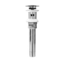 Desagüe Metusa Pvp 1 1/4 X 8 C/sumidero Bronce Cromado 1 1/4x10' con Rebose