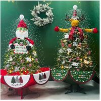 Adelanta la Navidad con este hermoso Árbol Nieve Artificial con Paraguas