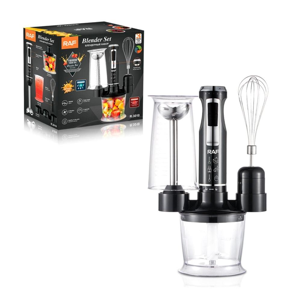 Batidora De Inmersión 1600w Raf - Licuadora De Mano R-3010