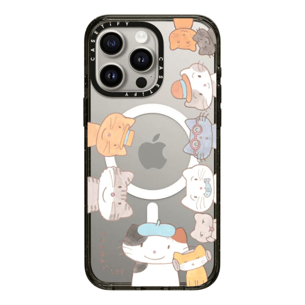 Case Casetify Wake Up! Cats con Magsafe para Thomas Lee - Iphone 15 Plus