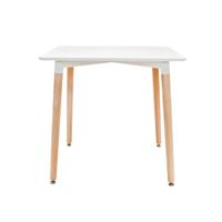 Mesa De Comedor Cuadrado Square 80 x 80 Blanco Ofideas