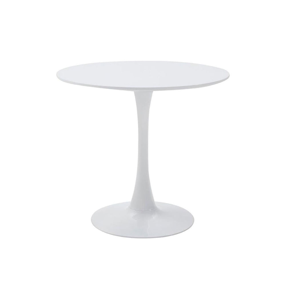 Mesa de Comedor Circular Oslo Color Mdf Color Blanco Ofideas