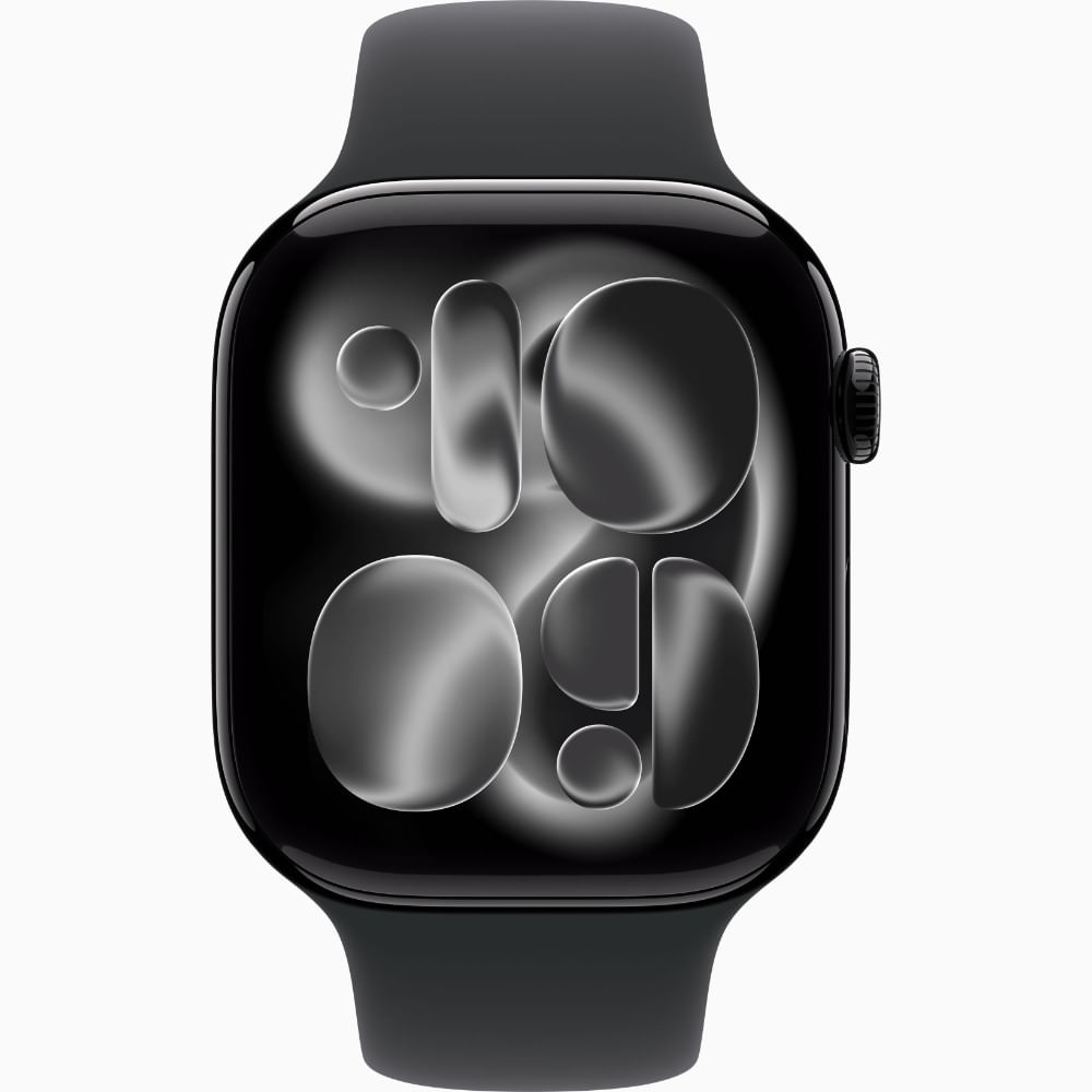 Apple Watch Series 11 Jet Black Aluminio GPS 46mm + Sport Band Black