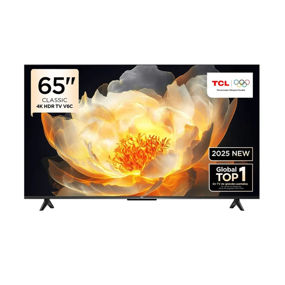 Televisor TCL LED 65"" UHD 4K Smart TV 65V6C Negro