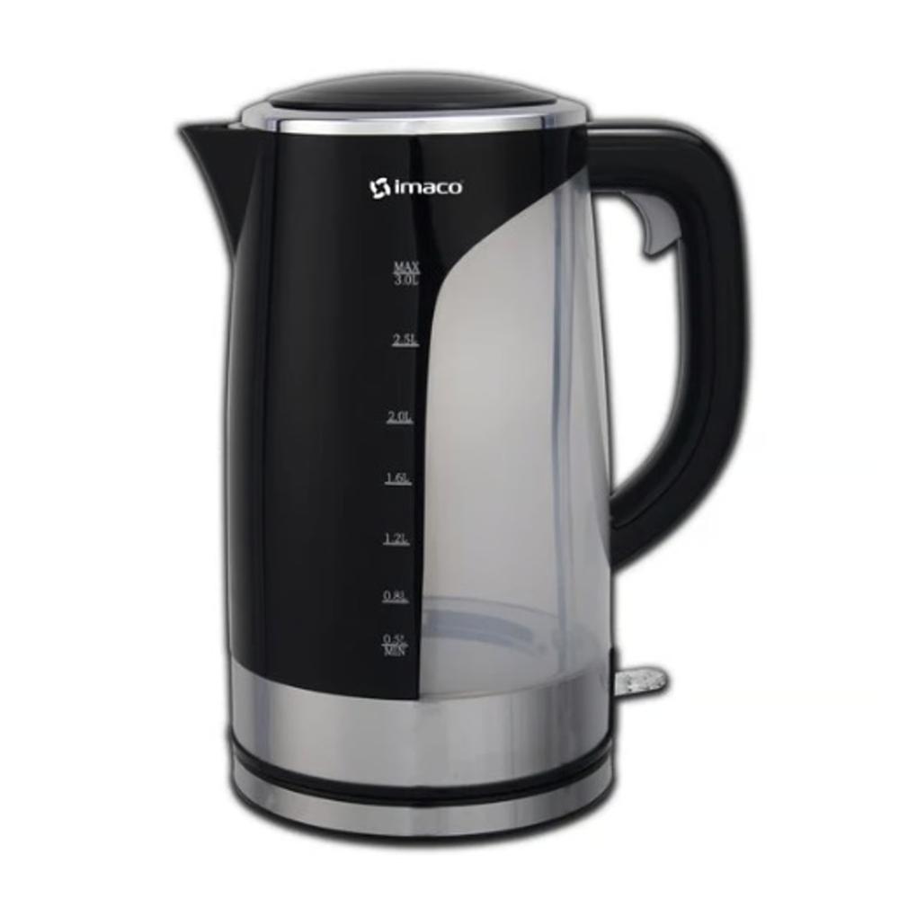 Hervidor Eléctrico de plástico 3 lts Imaco KE3000 Negro