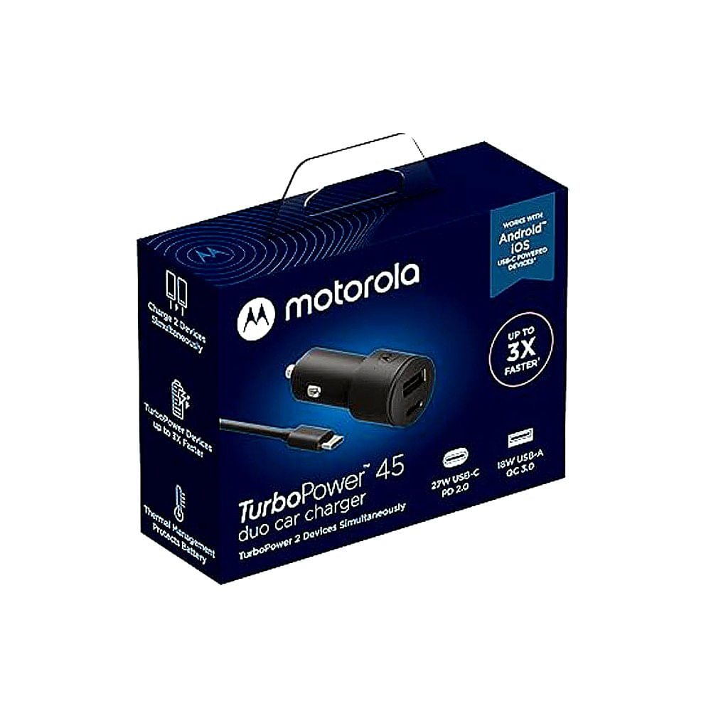Cargador de batería para celular Motorola SJV102 - 45W, litio, eficiente y compacto