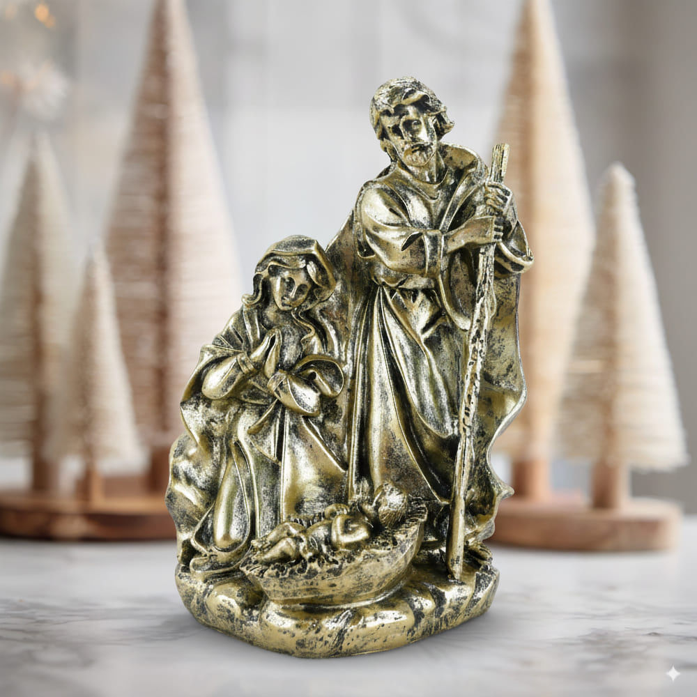 Nacimiento Decorativo 19cm Cuentos de Oro Orange