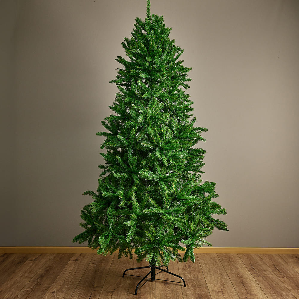 Árbol de Navidad Frondoso 210cm con 1512 Ramas Orange