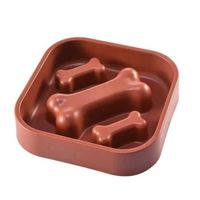 Plato Anti Ansiedad Cuadrado Rojo