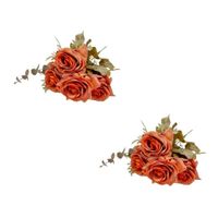 Pack de 2 Bouquets De Rosa En Boton 8224-NAR FLORIPASTORE