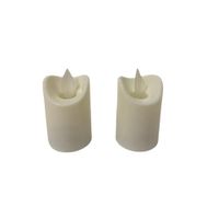 Set de 2 velas led floripa cv780 FLORIPASTORE